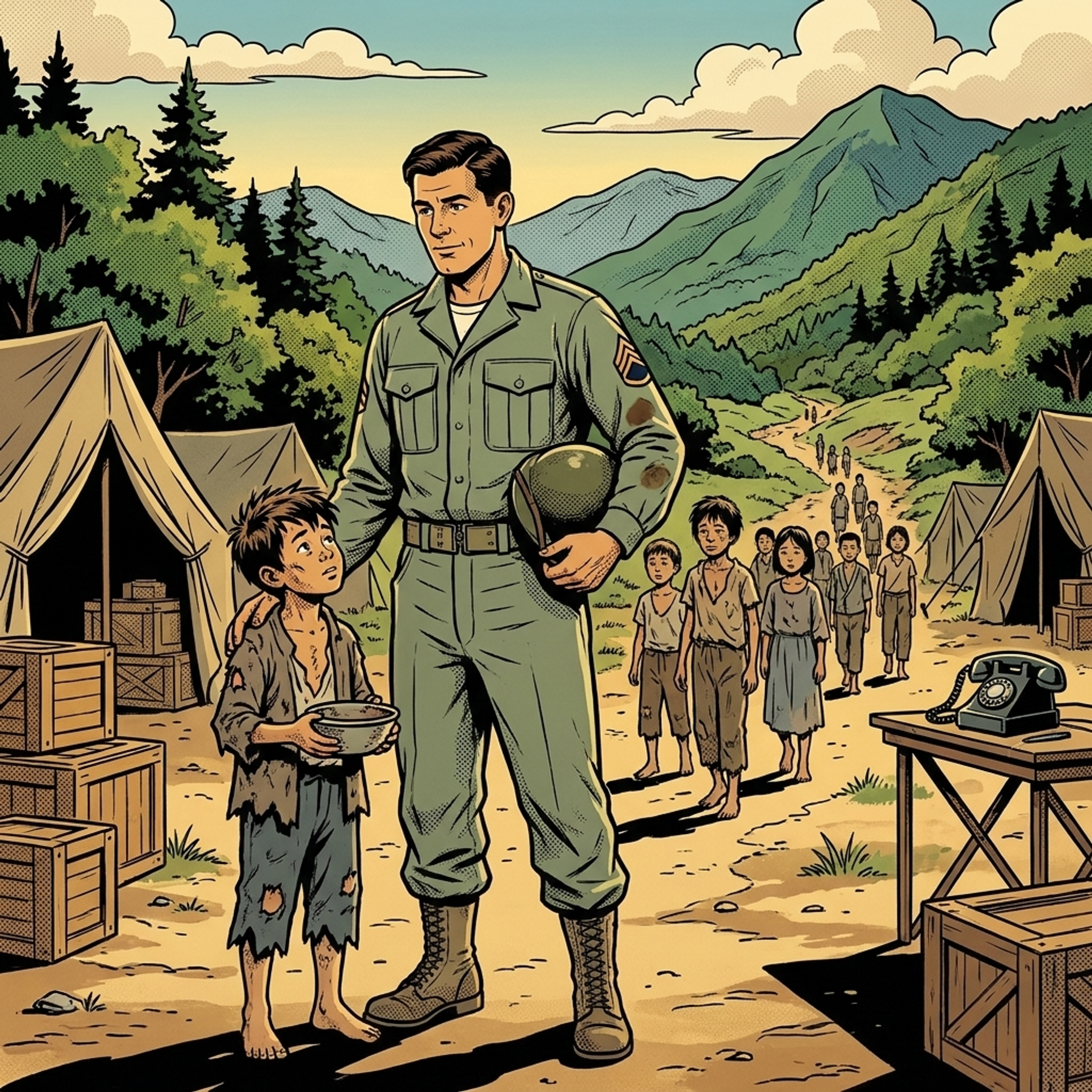 Children Down from the Mountains