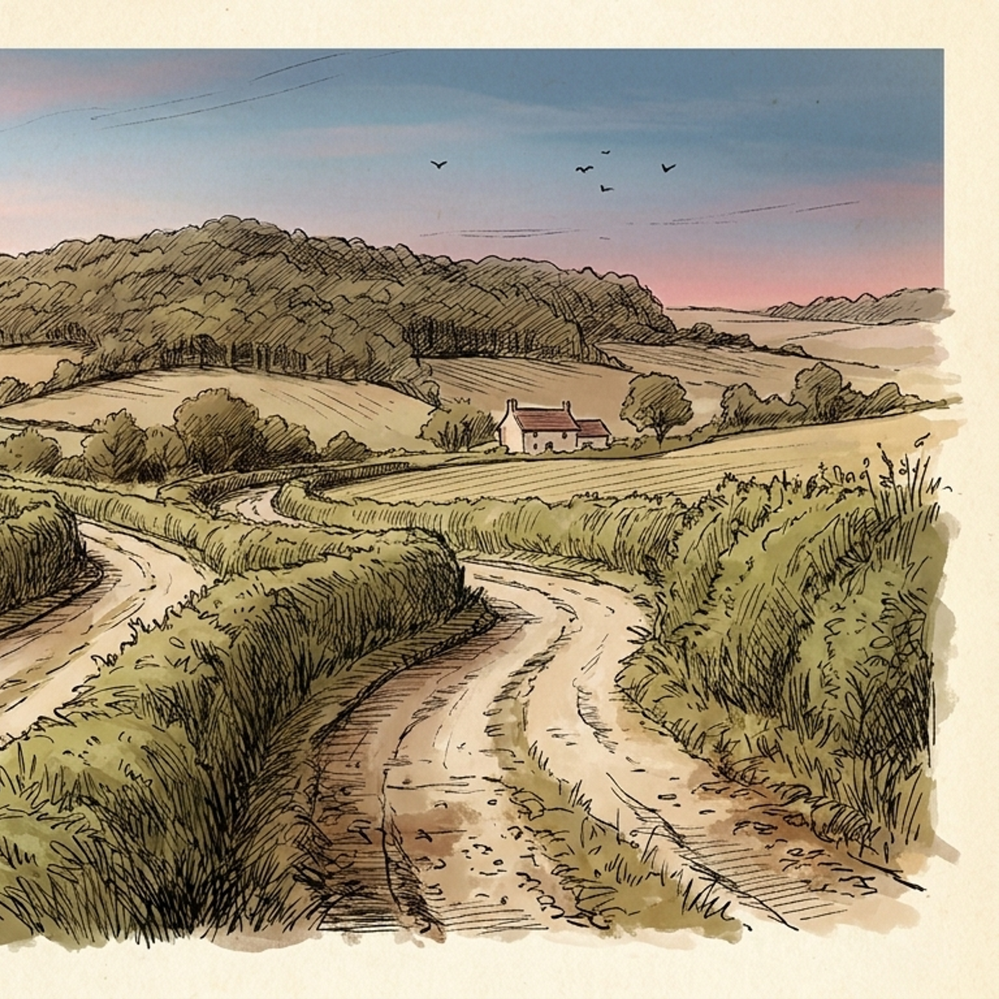 English countryside roads