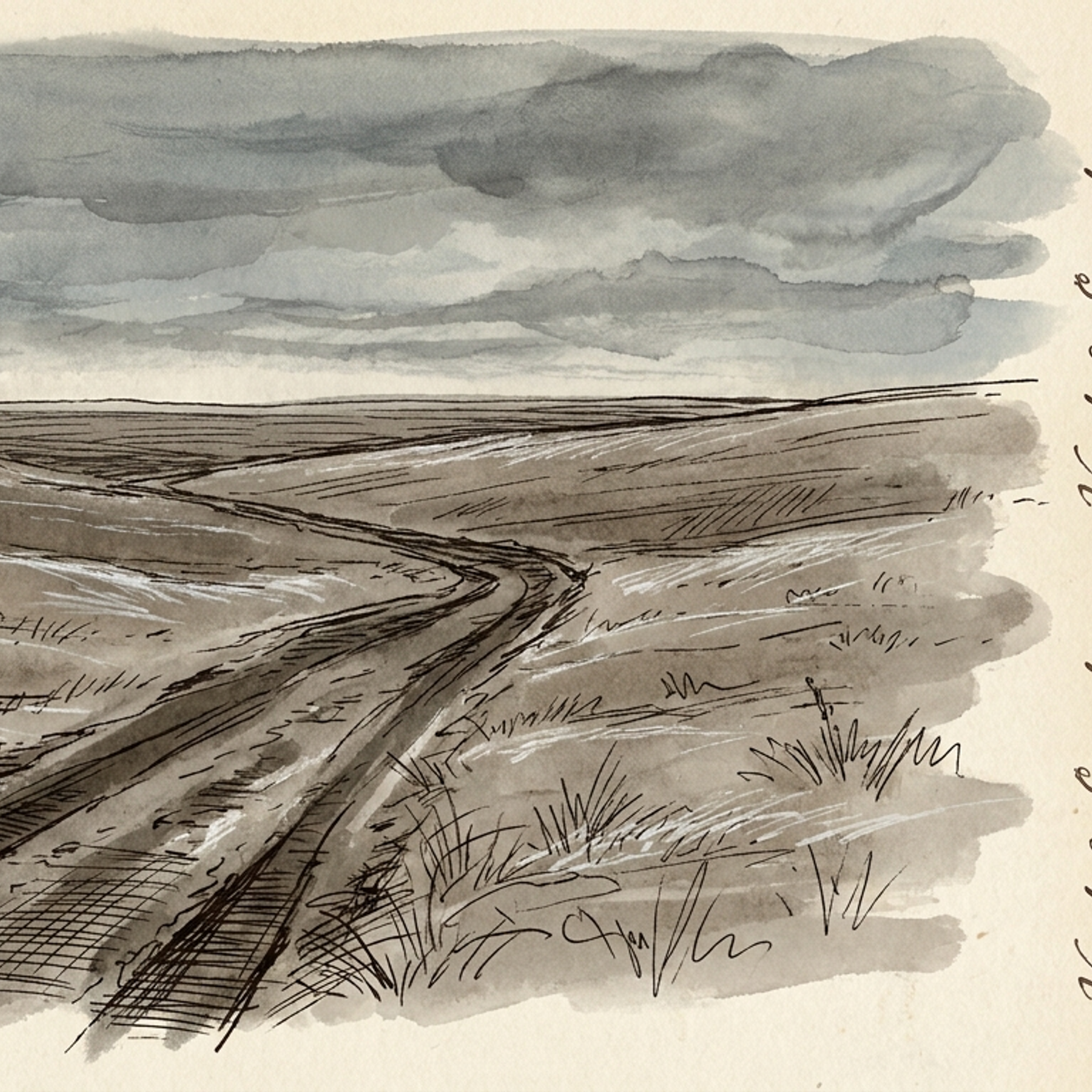 The open prairie trail