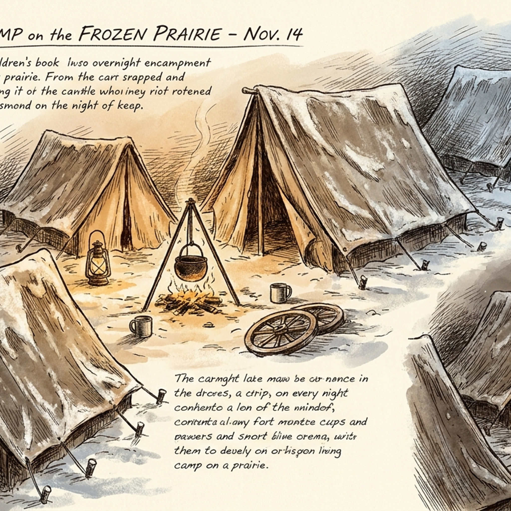 The handcart camp