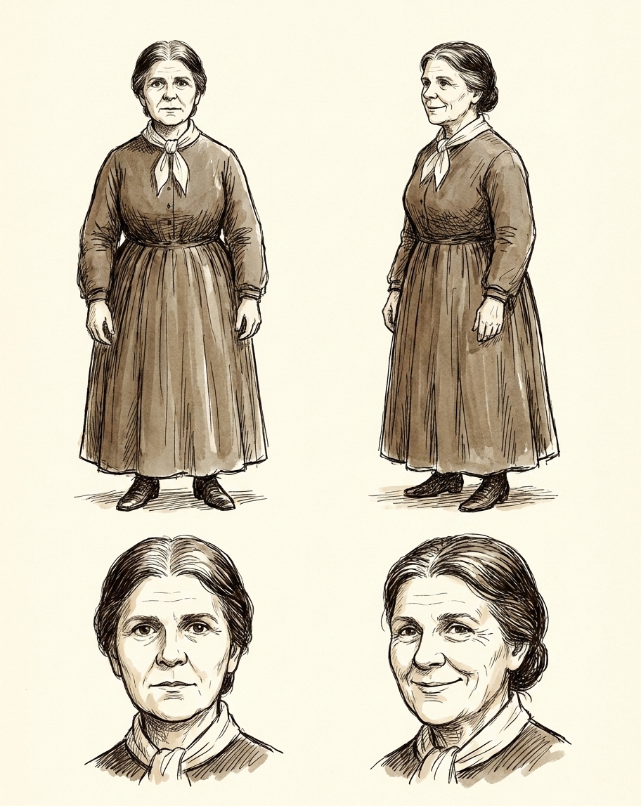 Jane Rowley — Middle age
