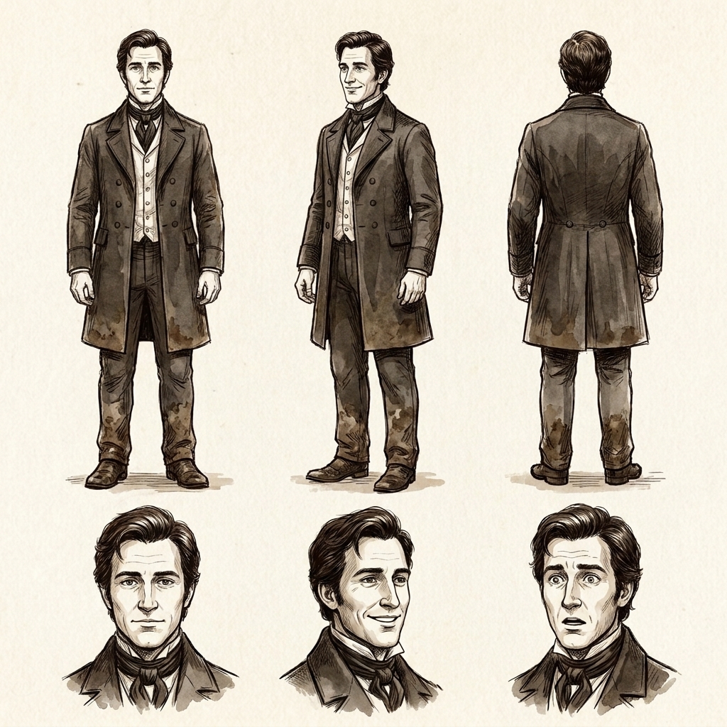 Wilford Woodruff model sheet